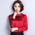 Women blusas long sleeved Slim plus size silk satin shirts office ladies work female Chiffon blouse Elegant blusa feminina