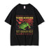 Japanese Evolve Into Crab Funny Graphic T Shirt Women Retro Fashion T-shirts Oversized T-shirt Streetwear Vintage puls size Y2K