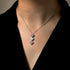 Sparkling Moissanite Diamond Necklace in 925 Silver