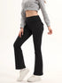 Women's High Waisted Flared Yoga Pants with Pockets