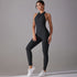Hollow Backless Yoga Jumpsuit for Women