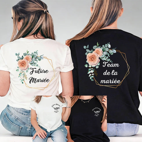 Future Bride & Team Bride Short Sleeve T-shirts