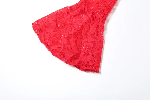 Black Jacquard Co-ord Set with Ruffled Crop Top & Shorts