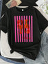 Printed Short Sleeve T-Shirt for Summer