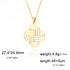 Solomon’s Knot Pendant Necklace for Women