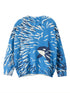 Plus Size Whale Pattern Casual Sweater for Women