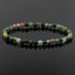 4mm Natural Stone Lapis Lazuli Bead Stretch Bracelet for All
