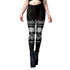 Gothic Steampunk Print Leggings for Women