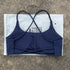 Cross Shoulder Strap Yoga Bra for Women