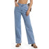 High Waist Straight Leg Jeans for Women