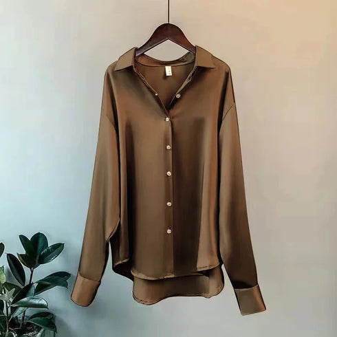 Elegant Long Sleeve Casual Blouse for Women