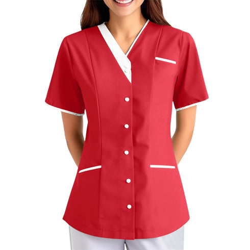 Women's Quick-Drying V-Neck Short-Sleeved Shirt