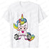 Whimsical Unicorn Weightlifting T-Shirts for Women | Trendy Fitness Graphic Tees for Summer Workouts