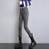 High Waist Thermal Denim Jeans for Women