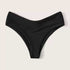 High Waist Black Bikini Bottom