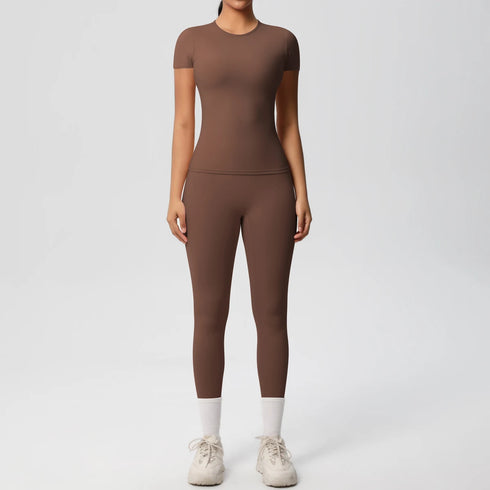 Women's 2-Piece Patchwork Yoga Set