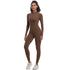 Women's Seamless Long Sleeve Sports Bodysuit
