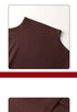 Women's Turtleneck Long Sleeve Ribbed Top