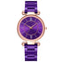 Luxury Rose Gold Stainless Steel Quartz Watch for Women