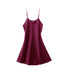 Women's Silk Satin V-Neck Nightdress