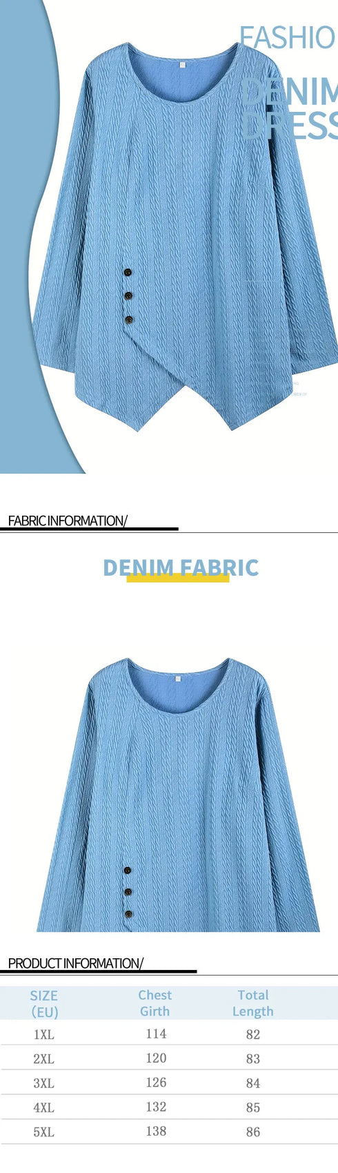 Women Plus Size Spring And Autumn Knitted T-Shirt