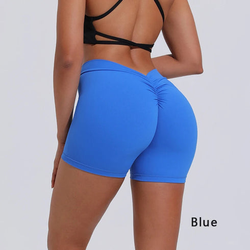 DIAS FIT JOY V-Back High Waisted Yoga Shorts for Women