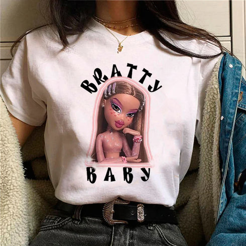 Anime-Inspired Women's Streetwear Tee