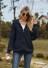 Hooded Zip-Up Sweatshirt for Women