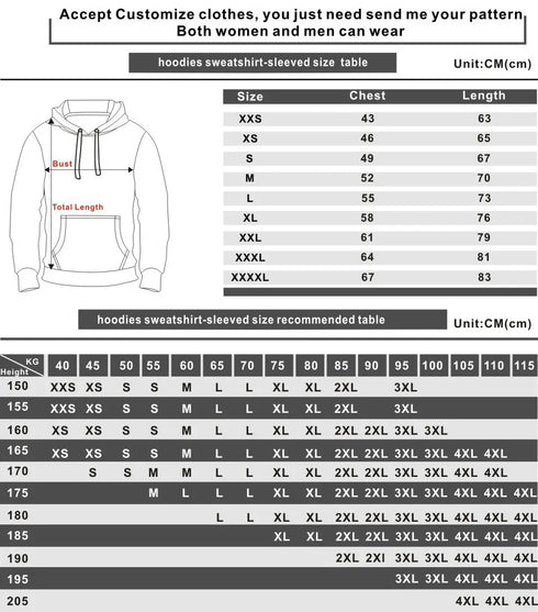 Hip Hop Solid Colour Hooded Pullover for Women