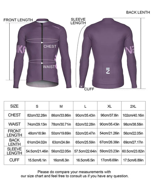 INBIKE Men's Long Sleeve Cycling Jersey