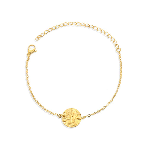 Elegant Zircon Flower Charm Bracelet for Women