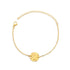 Elegant Zircon Flower Charm Bracelet for Women