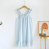 Ladies Summer Cotton Spaghetti Strap Nightdress