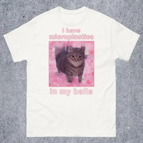 Funny Cat Meme T-Shirt for Women