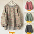 Floral Long Sleeve Blouse for Women