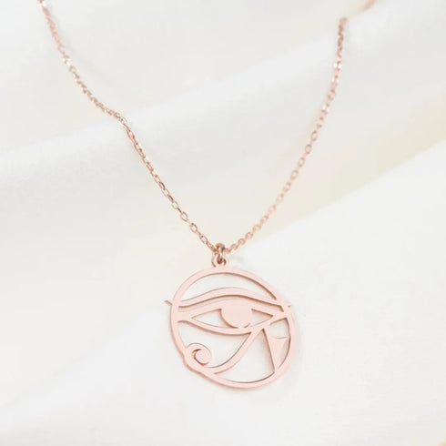 Retro Egypt Eye of Ra Pendant Jewelry Unisex Necklace