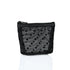 Heart Shaped Nylon Mesh Cosmetic Bag