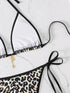 Floral Print Triangle Bikini Set with Brazilian Bottoms