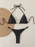 Stylish Chain Detail Bikini Set for Women