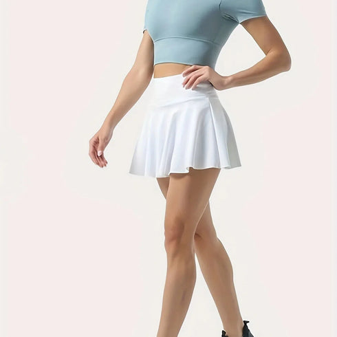 Women's Summer Tennis Skirt with Shorts