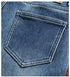 High Waist Fleece Lined Straight Jeans for Women