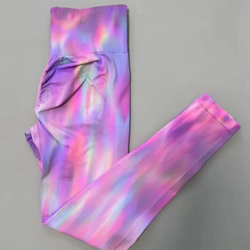 Women’s Tie Dye Seamless High Waist Leggings