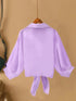 Plus Size Women Shirt 2025 New Loose Casual Skin-friendly Elegant Clothing Lightweight Long Sleeved Collared Top Fashion Blouse