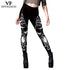 Gothic Steampunk Print Leggings for Women