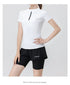 PHIGEER Open Back Long Sleeve Yoga Top for Women