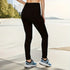 Treasure Blue Slim Fit High Elasticity Leggings