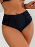 Women’s Black High-Waisted Bikini Bottom