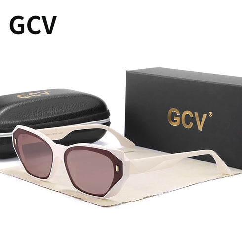 Cat Eye Polarized Sunglasses with UV400 Protection