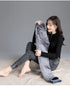 High-Waisted Fleece-Lined Slim Jeans for Women