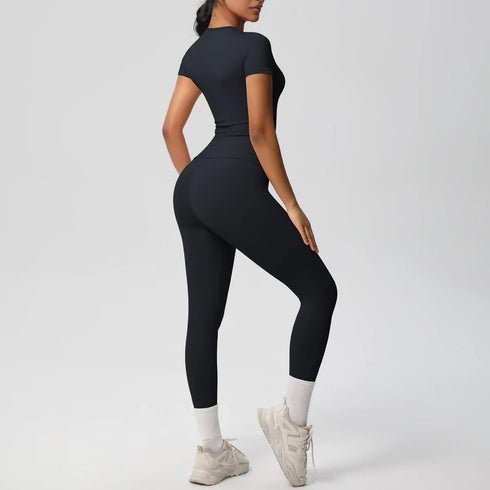 Women's 2-Piece Patchwork Yoga Set